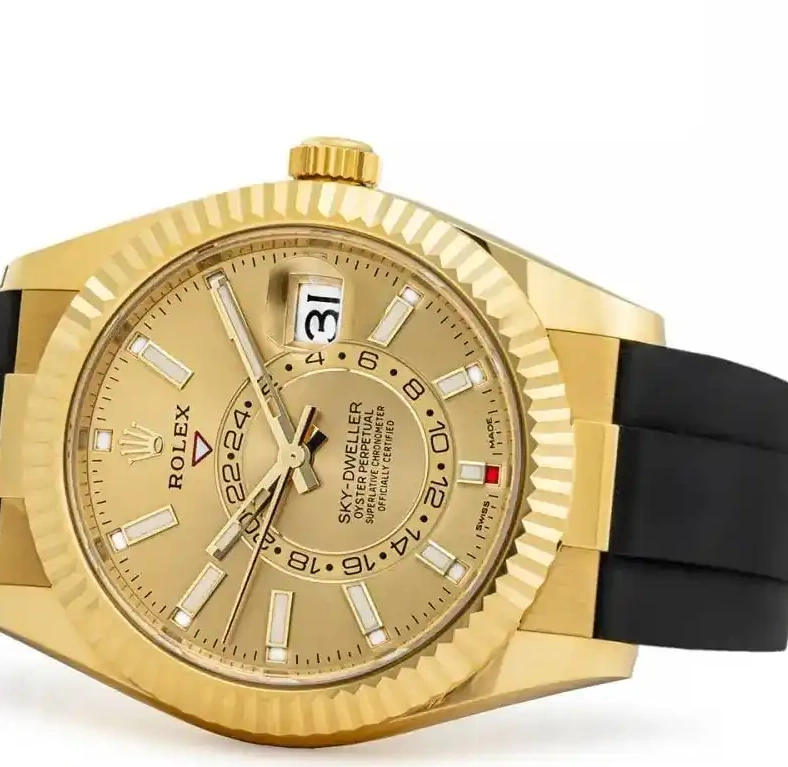 Prestigious Jewellers Sky-Dweller Rubber Rolex 326238 0707